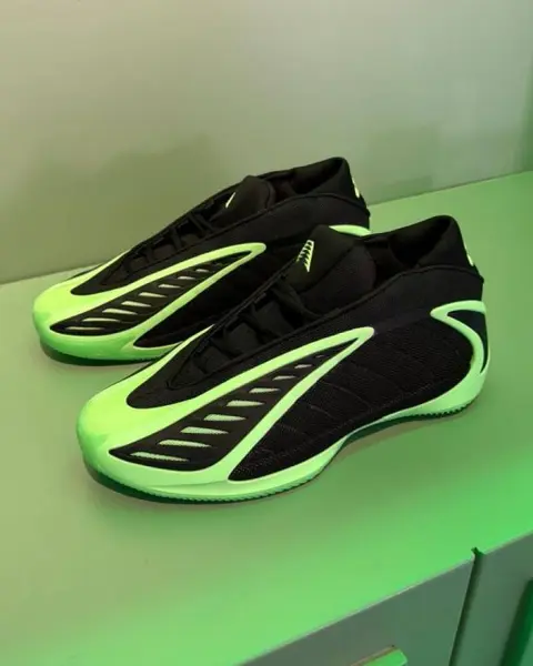 Adidas Anthony Edwards 2 BlackLime Burst