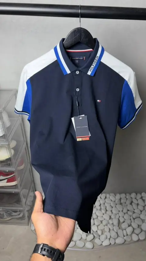 Tommy Hilfigar Premium Polo T-Shirt with OG box Packaging 2197
