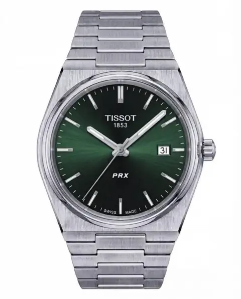 Tissot 1853 PRX Silver Green Dial