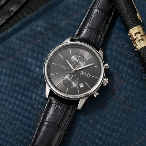 Hugo Boss Jet Chronograph Black-Silver