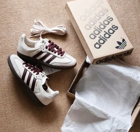 Adidas Samba OG Men s Wonder White Maroon