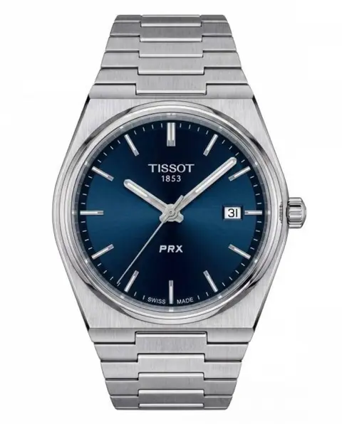 Tissot 1853 PRX Silver Blue Dial