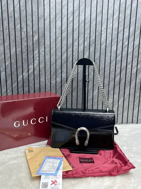 Gucci Dionysus Large Patent Leather Premium Withbox DustCover