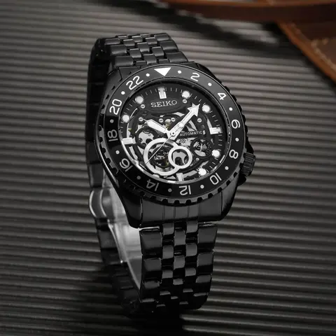 Seiko Automatic Full Black
