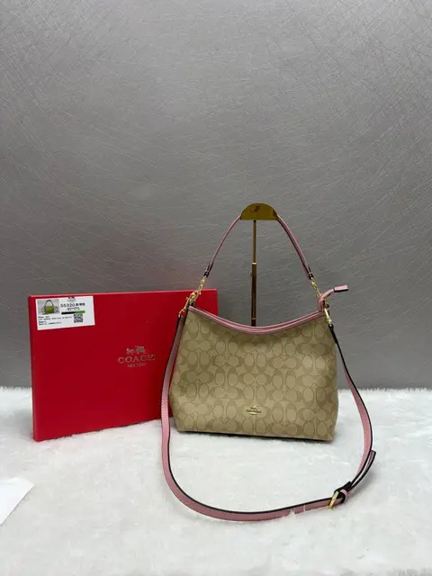 Coach 05 Laurel Medium Tote With Original Box DustCover & Long Belt