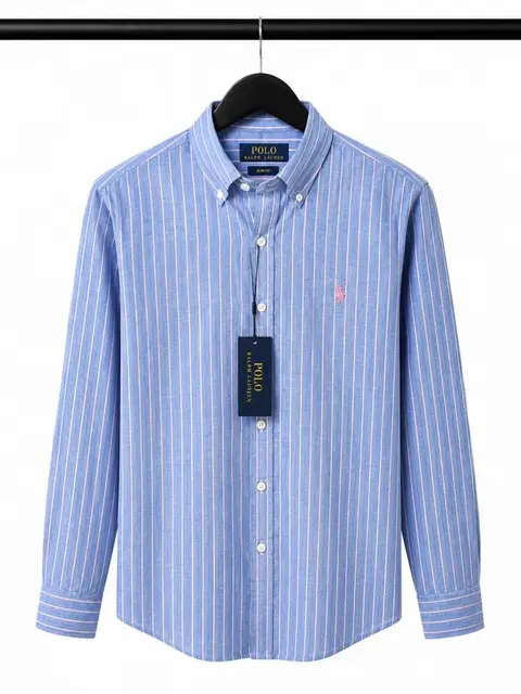 Ralph Lauren Premium Linen Stripes Shirts 2438