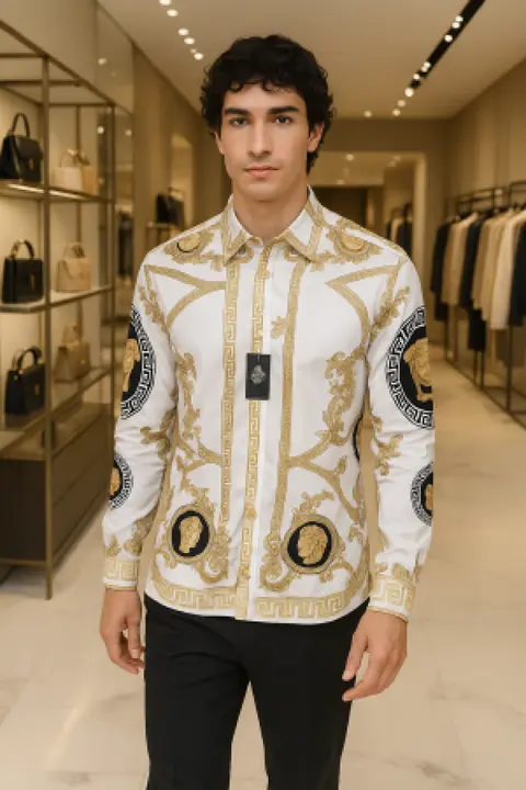 Versace imported full sleeves shirt