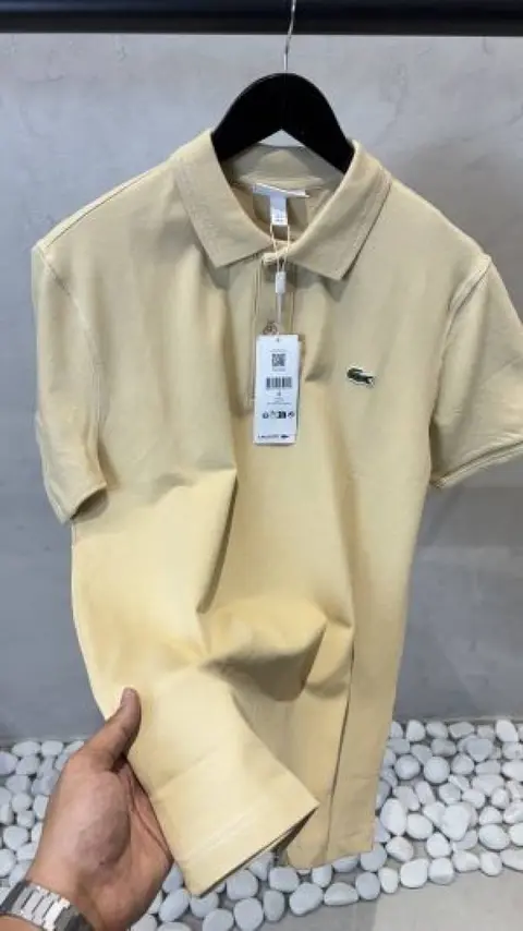 Lacoste Classic Sand Beige Polo 1026.Sale offer VS1000