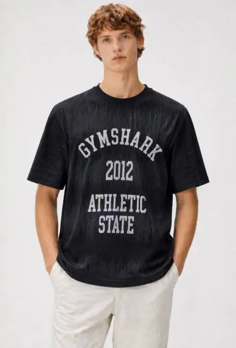 GYMSHARK IMPORTED STORE ARTIxCLE T-SHIRT