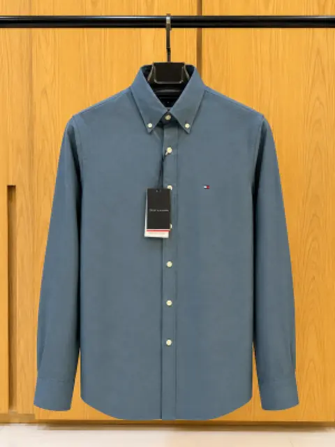 Tommy HILFIGER IMPORTED STORE ARTICLE SHIRT LINEN FABRIC