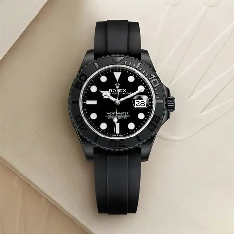Rolex Oyster Perpetual Yach Master Battery Black