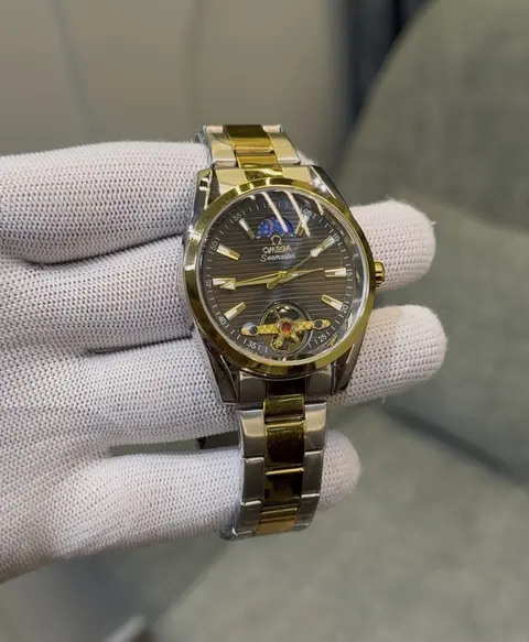 Omega TwoTone BlackDial Battery