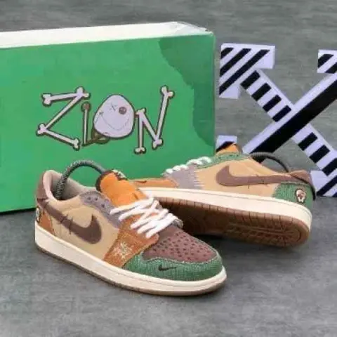 Zion Williomson X Air Jordan 1 Low Voodoo