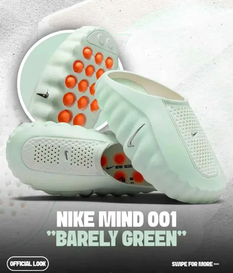 Nike mind 001 barely green Fix