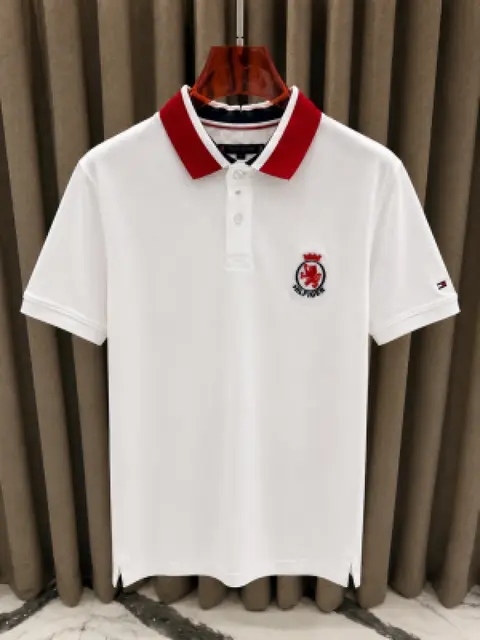 Tommy impoted Premium Polo T-shirt White