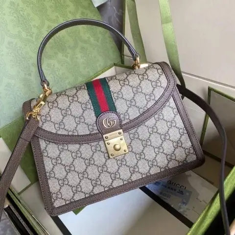 Gucci Ophidia Top Handle With Box