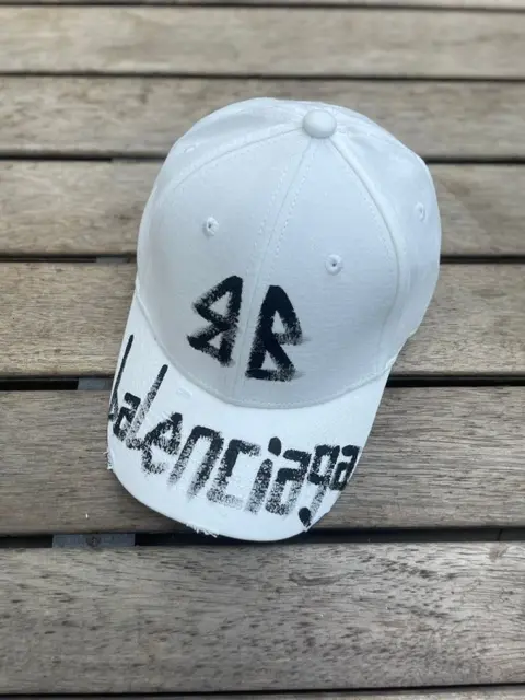 Balenciaga BB Front Graffiti White Premium Unisex Cap (With Safety Box)