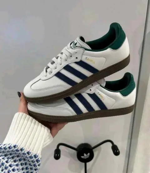 Adidas Samba OG WhiteCollegiate Green