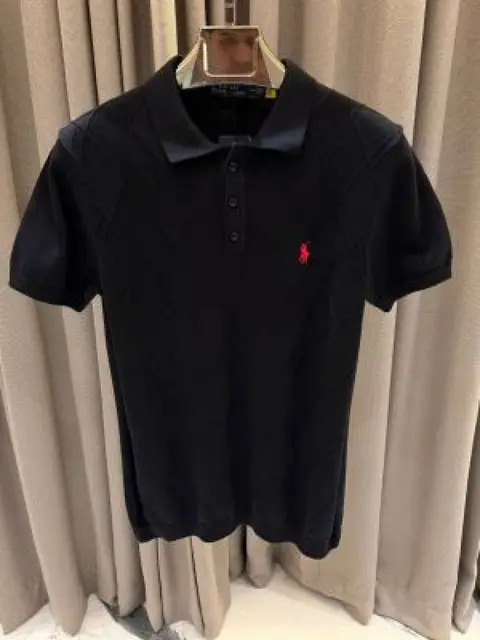 Ralph Lauren Chest Logo Polo T-shirt Black