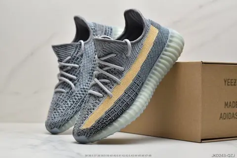 Adidas yeezy boost 350 v2 ash blue semi ua with all accesories--SALE