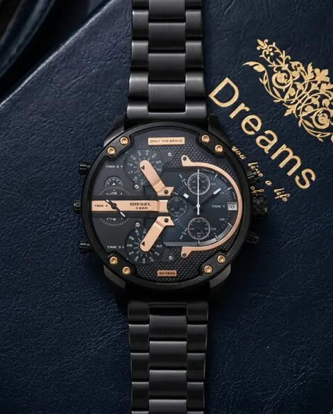 Diesel 3 Bar Big Dady Heavy Quality Black-Copper