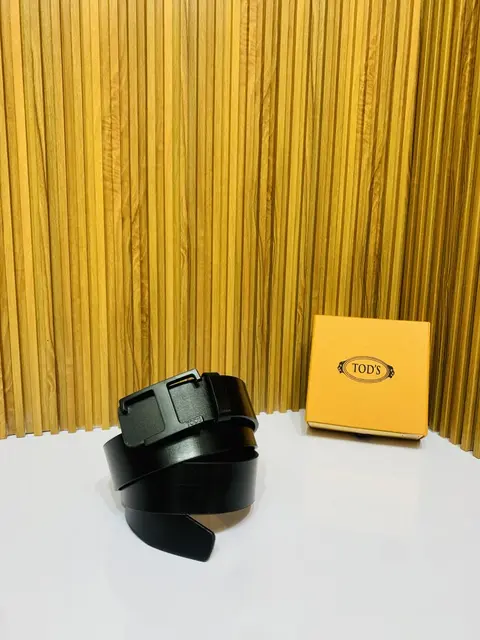 11 TODD'S FULL BLACK PREMIUM QUALITY BELT WITH BOX