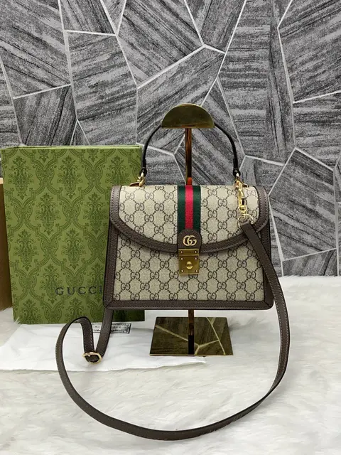Gucci Ophidia Top Handle Premium Doublebox 11 Replicq