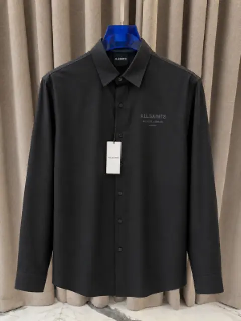 All saints imported shirt Black