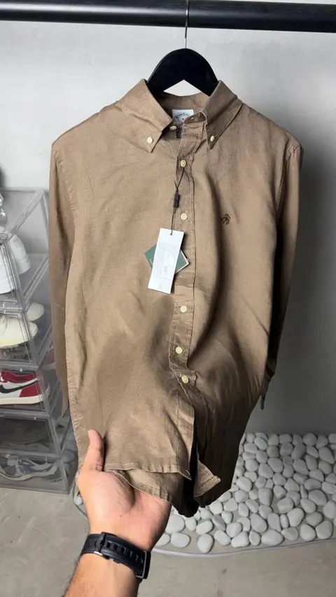 Brooks Brothe rs Premium Linen Shirt 2310.Sale offer VS1000