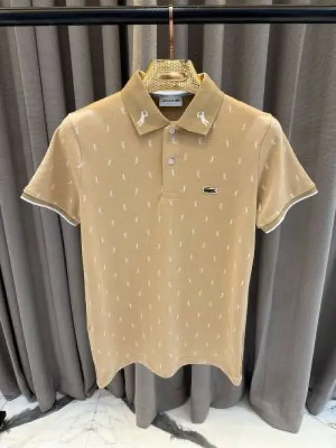No return Lacost imported tshirt Beige