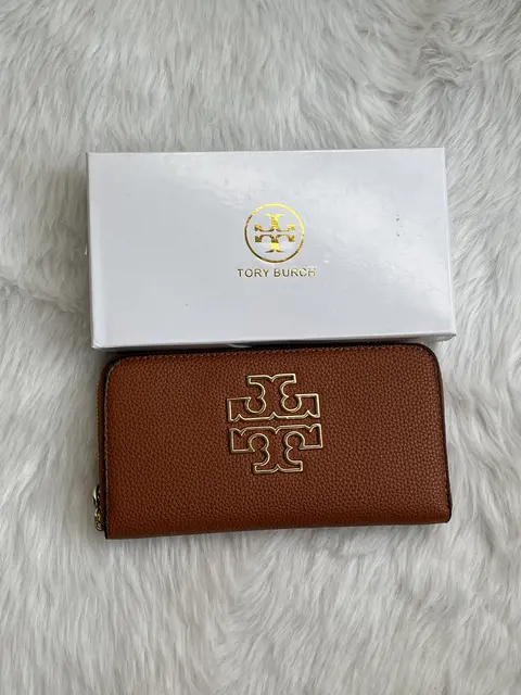 Tori Burch 83 Wheat Wallet With OriginalBox