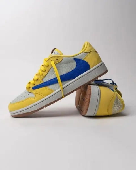 Travis Scott X Air Jordan 1 Low OG Canary