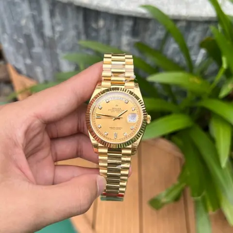 Rolex Oyster perpetual Day Date Yellow-Gold Ref-218238 Z-R Quality