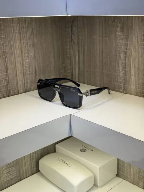 Versace e 4399 Navy Blue Silver