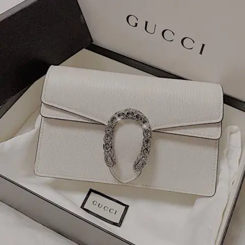 Gucci Dionysus Mini White DoubleBox Highend