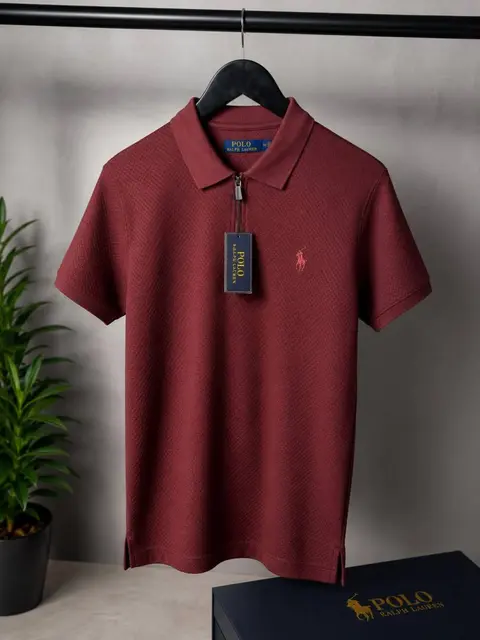 Ralph Lauren Premium Knit Polo T-Shirt 1569