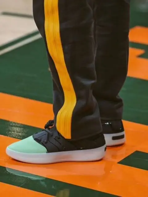 Adidas fear of god athletics 1 maimi carbon green sale