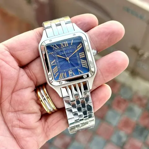 Cartier Square SilverBlue