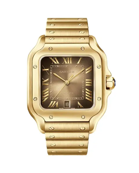 Cartier Santos Automatic full gold