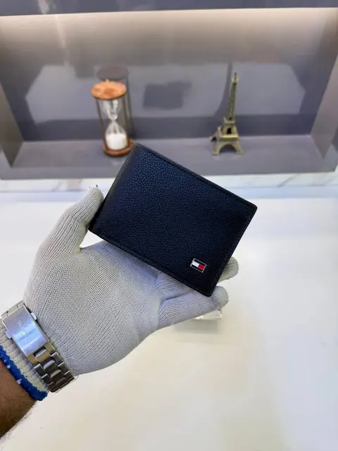 Tommy Hilfiger Black Premium Quality Wallet Fa 1221