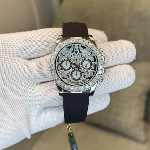 Rolex tiger blacksilver 077