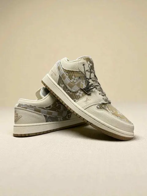 Nike Air jordan 1 low X Loiuss Vuitton Mercy 6013
