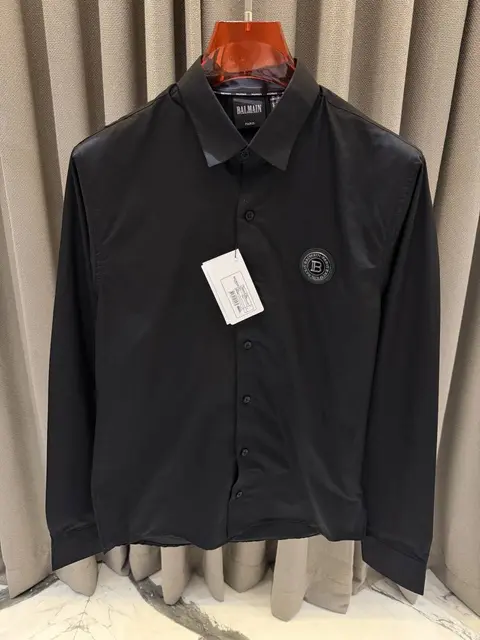 Balmain Premium Black Imported Shirt