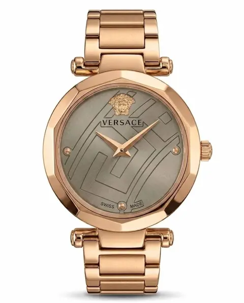 Versace heritage rose gold gray dail