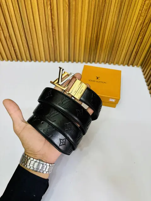 12 LV LOIUS VUTTON PREMIUM QUALITY REVERSIBLE BELT