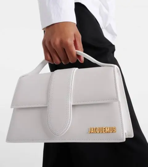 Jacquemus Le Bambino With OG Box Dust Bag & Sling Belt (White - 1171)