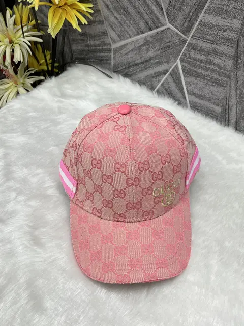 Gucci GG Harmosas Pink Premium Unisex Cap (With Box)