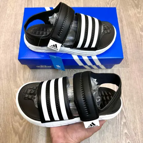 Adidas Duramo SL Black White Premium Sandal