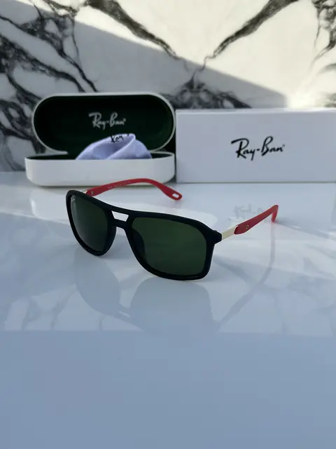 Rey ban 4329 black red