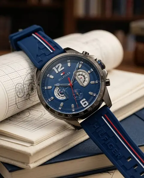 Tommy Hilfige r Decker Blue-Black-Blue